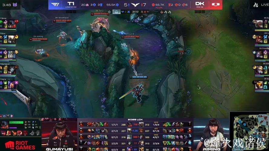 Smash韦鲁斯斩获双杀，DK围攻上路0换3大胜T1